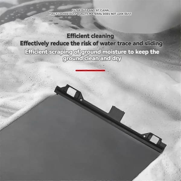 For 4.0 2832Z /4.0Pro 2955Z X7 Floor Scrubber Bottom Scraper Vacuum Cleaner Replacement Scraper Accessories Black