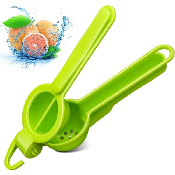 Manuel citronpresser i rustfrit stål, citruspresser til lime, citruspresser til citrusfrugter, citronpresser til citroner
