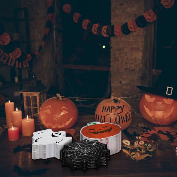 120 stk Halloween papirservietter, 13 x tommer