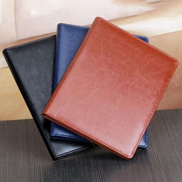 A5 Document Bag Folder File Clip Office Financial School Office Supplies (Blue)