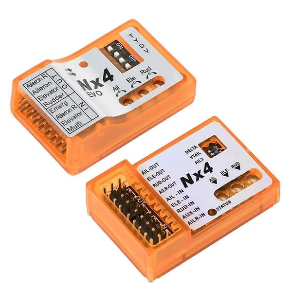 For NX4 Flight Controller 3D Flygyro Balanse for Fastvingede Fly Støtte Rate/Hold/Gyro