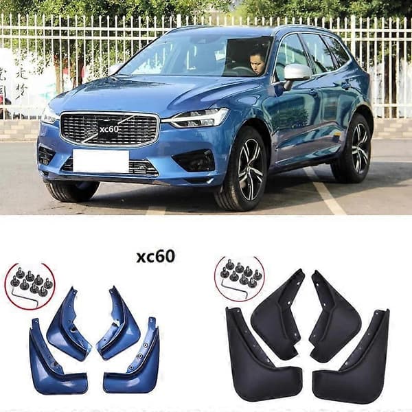Forreste Bageste Stænklapper Blå Til Volvo XC60 S90 18 2019 2020 2021 2022 Skærm Stænklap Mudder Stænklap Tilbehør xc60Crystal white xc60Crystal white