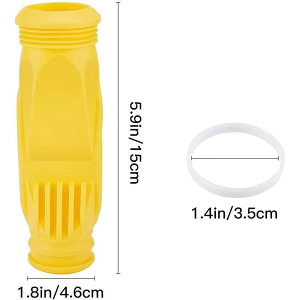 W69698 Pool Membrane Compatible with Zodiac Baracuda G3 G4 with Retaining Ring W81600 (2 Pieces)