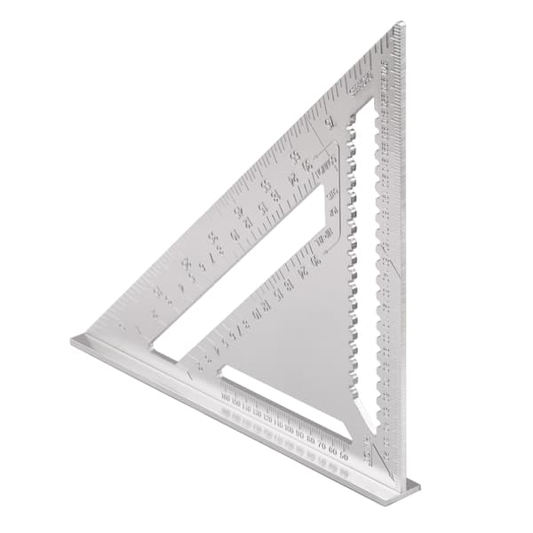 300mm Combination Square - High-Quality Aluminum Combination Square - Try Square, Angle Square, Layout Tool - for Precise Layout and Drawing