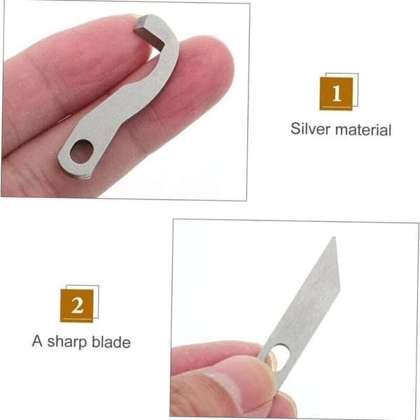 Upper and Lower Overlock Knife, Sewing Machine Overlock Knife, Upper and Lower Sewing Knife for Machine