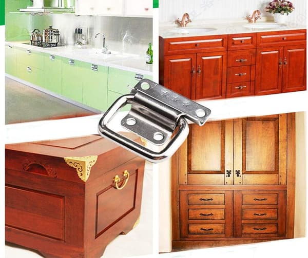 Stainless Steel Chest Handle, Toolbox Case Chest Ring Pull Handle