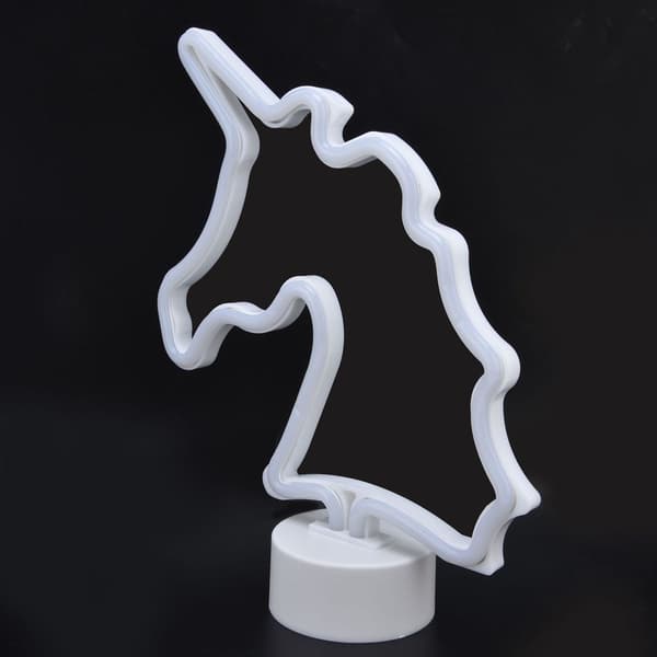 LED-bordlampe neonlys med base søt dyreform neon KLB