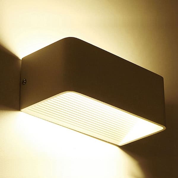 6W Aluminium Vegglamper Opp og Ned LED COB Vegglamper KLB