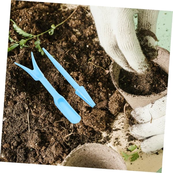 Sky Blue 12-Piece Garden Tool Set Small Garden Tools Hand Tools Potted Plant Tools Garden Accessories Digging