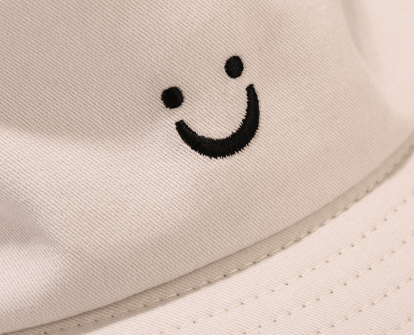 Voksen (Unisex) Farverig Fiskehat, Sort