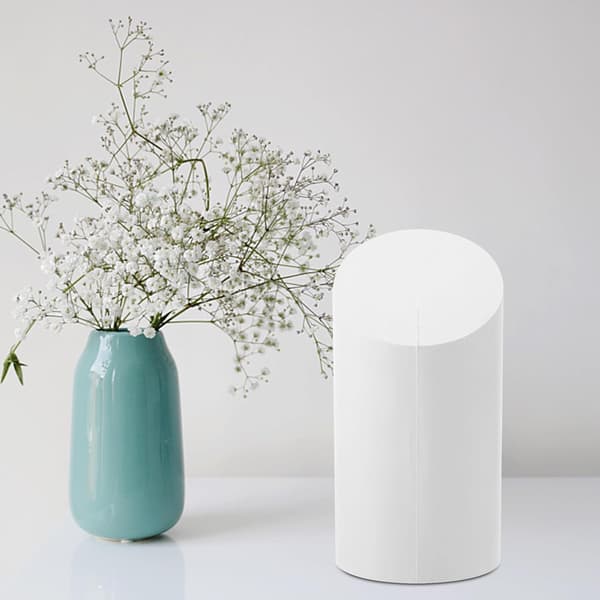 Sketch Geometric Model Sculpture Ornament Light Plaster Material White Geometric