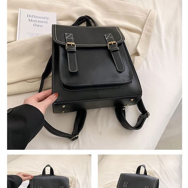 Retro Backpack, Trendy College Style Backpack for Girls