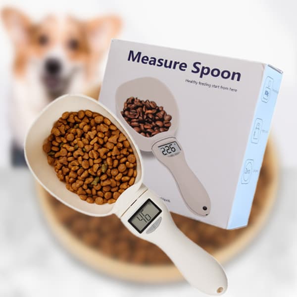 Digital Spoon Scale - Electronic Kitchen Spoon Scale for Cooking and Baking - Suitable for Home Cooks, Bakers, Chefs, Pet Owners