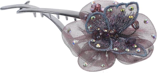 3-pack Hårklämmor med Dekorativa Hårclips, Rhinestones, Legering, Smink, Hårclips, Inga Vikmärken, Lockar