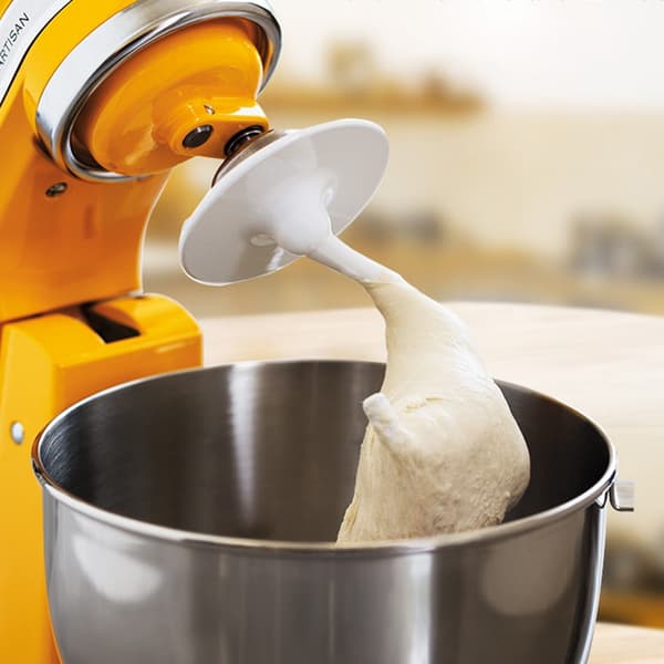 Taikinakoukku KitchenAid K45DH:lle, yleiskoneen lisävaruste, hopea