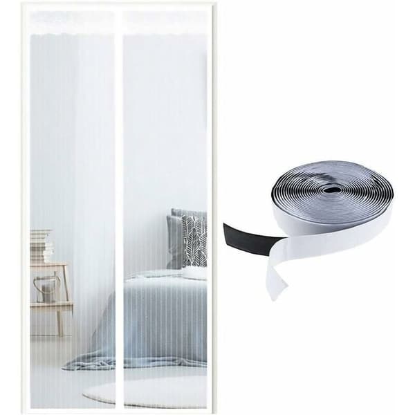 Magnetic Mosquito Net for Door, Magnetic Closure from Top to Bottom, Automatic