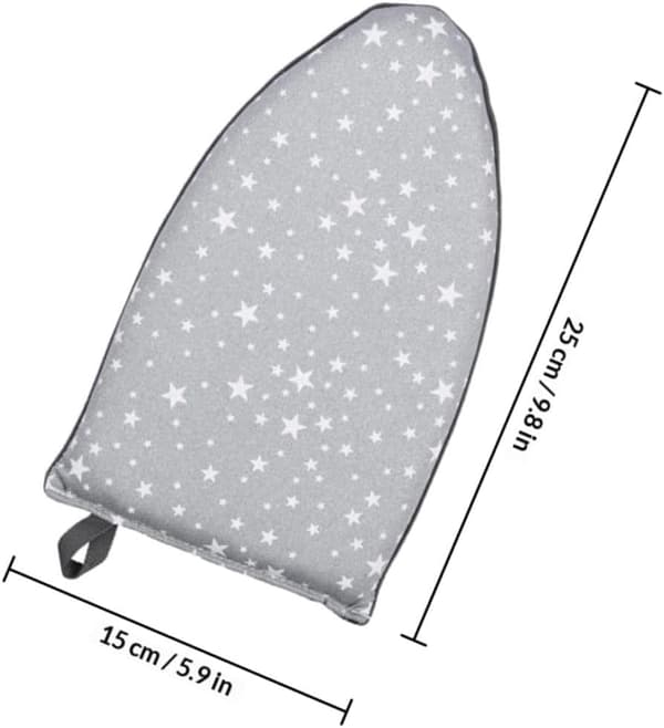 2 st Mini Strykplatta Handhållen Strykbräda Utrymmesbesparande Vikbar Polyester Mesh Svamp Rese Hemmabruk