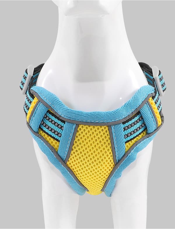 Reflective Dog Harness - Anti-Pull Dog Harness Easy to Put On, Adjustable