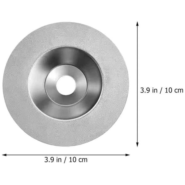 Diamond Grinding Discs for Angle Grinder, 2 Pieces, Grit 400 and 600, Sharpening Stone for Knives, Scissors