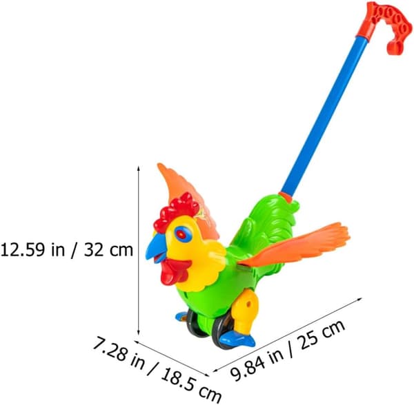 Walking Wagon with Removable Handle, Tilting Walking Wagon for Learning to Walk
