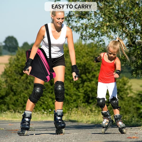 Roller Skate Bag, Skate Bag for Kids, Triangular Storage Backpack - Red Red