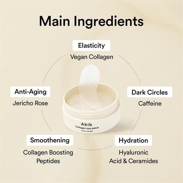 Kollagen øjenmaske Jeriko Rose Jelly