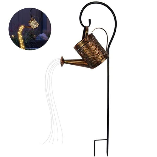 Watering Can Decoration, Garden Watering Can Lights, LED String Lights with Watering Can, KLB