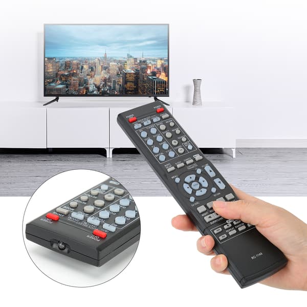 ABS Durable, Resilient Black Control Remote Control Replacement Accessory for DENON RC-1149