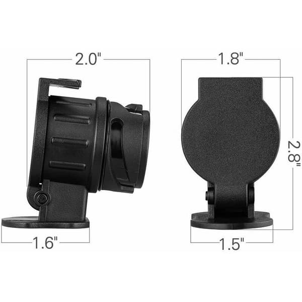 Traileradapter 13 til 7 ben, minikobling, adapter, konverter