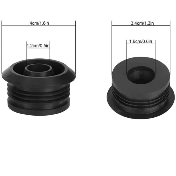 G1/2 inch toilet sealing ring urinal inlet drain pipe connecting plug accessory tool