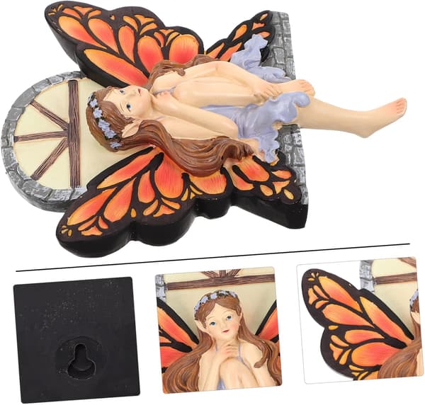 Hängande Resin Fairy Tree Heminredning Utomhusdekoration