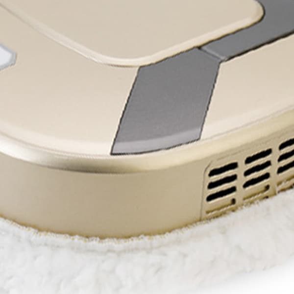 Automatic Mop Cleaner ABS Built-in Lithium Battery Wet Dry Mopping Charging Robot for Home Champagne