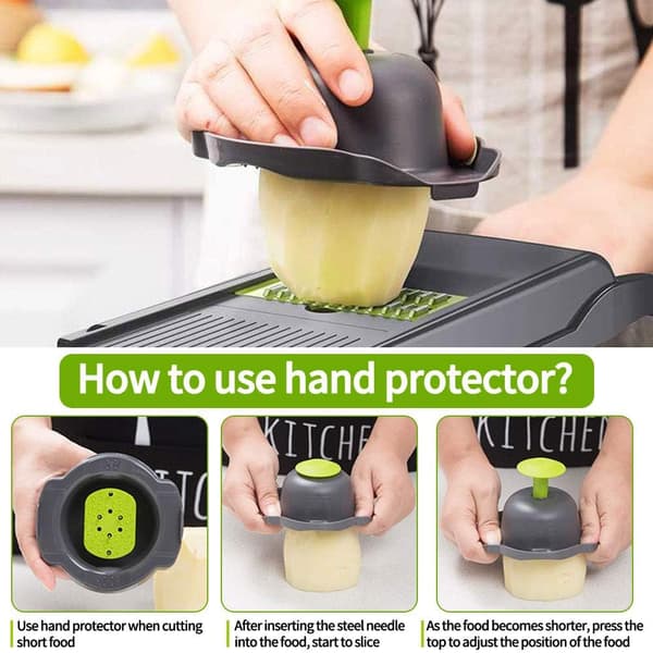 Kitchen Mandoline, 13 in 1 Professional Multifunctional Mandoline
