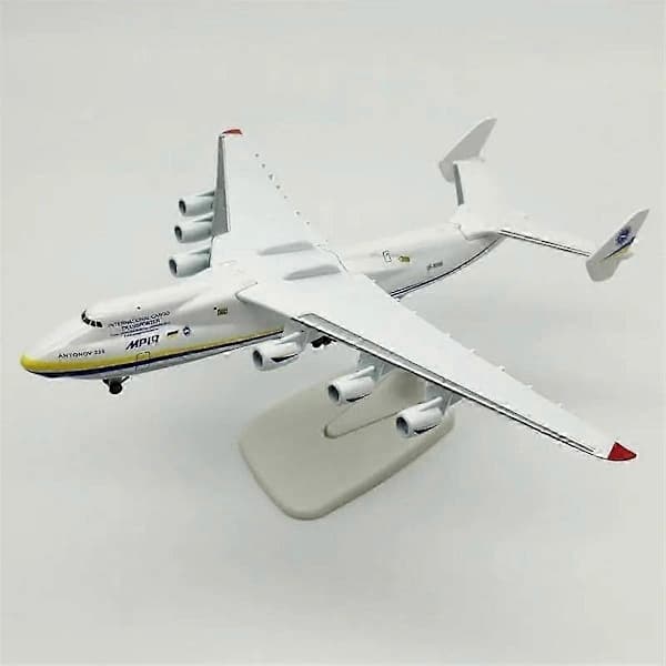 Metall Legering Antonov An-225 Mriya Flygplansmodell 1/400 Skala Replika Modell Flygplan Leksak för Samling
