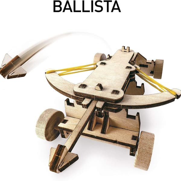 Byggmodellset - Bygg 3 trä 3D-pusselmodeller, lär dig mer om Da KLB