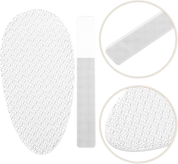 2 pcs Nano Foot File Double-Sided Pumice Glass Callus Remover Tool