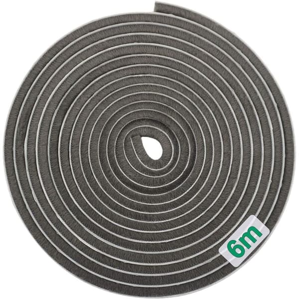 6m Self-Adhesive Door and Window Seal, Windproof and Dustproof, Sound Insulating, 9 x 23 KLB