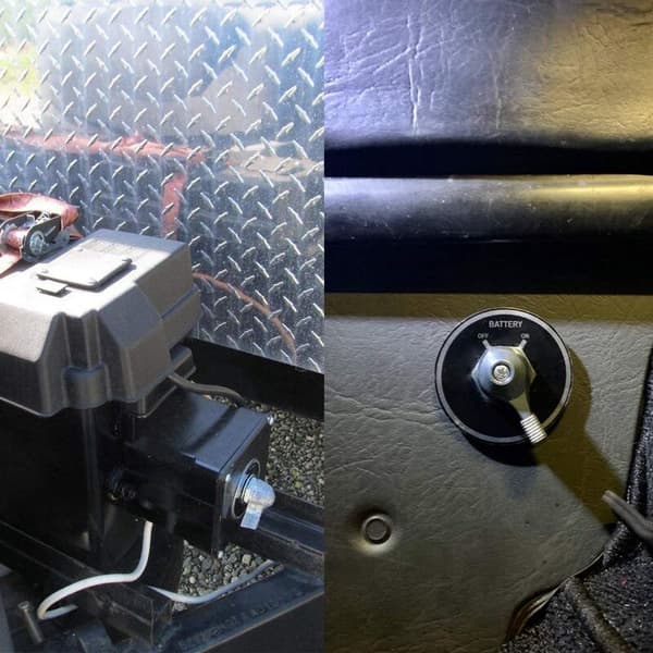 12-24V Hovedstrømafbryder til Batteri, Batteriisolator Killer til Bil, Køretøj, Autocamper og Båd (Tænd/Sluk)