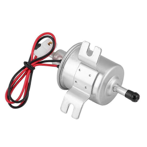 HEP-02A 12V Universal Fuel Pump Compatible with Gasoline, Diesel Engines and Generators