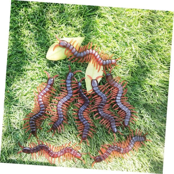 Prank Articles 15 Pcs Simulation Centipede Animal Toys Halloween Toys Pranks
