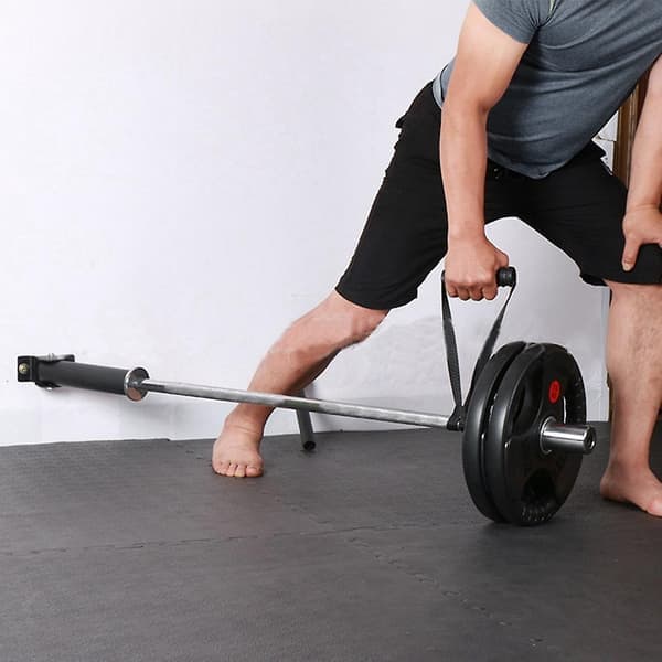 T-bar Row Plate Post Insert for Floor or Wall Mount Barbell Exercises Gym Equipment, 5