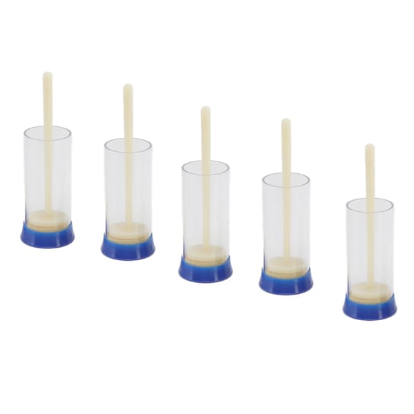 5 Pcs Queen Bee Marking Cage Soft Safe Lightweight Queen Bee Marking Cage Bottle Marker for Horticulture Potted Plants