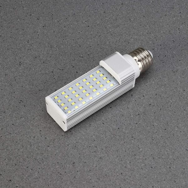 7W E27 LED-energilampa för alla akvarier och fiskboxar (vit)