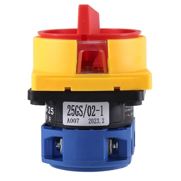 Afbryder 25A 2-positions omskifter Universal Cam Selector Latching Switches 550V 25A