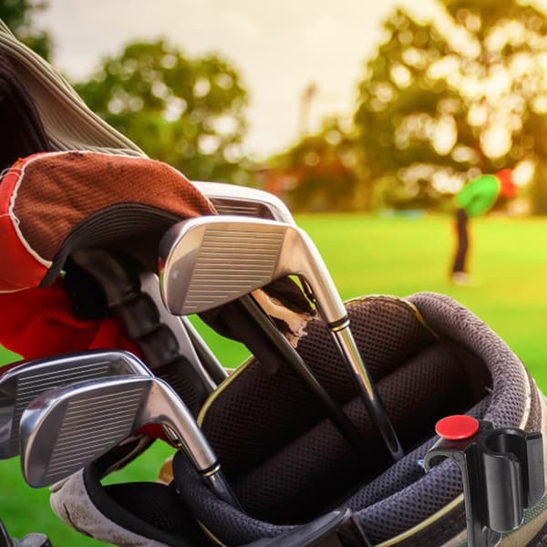 2 stk. Små Golf Putter Clips Golf Skaft Klemme Kølleholder til Tasketilbehør