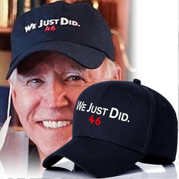 Broderade baseballkepsar 46 Baseballkepsar US Val Biden Hatt Baseballkepsar