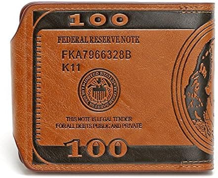 Herr Nyhet USA 100 Dollar Plånbok Sedel Plånbok Säker Plånbok Med Magnetspänne
