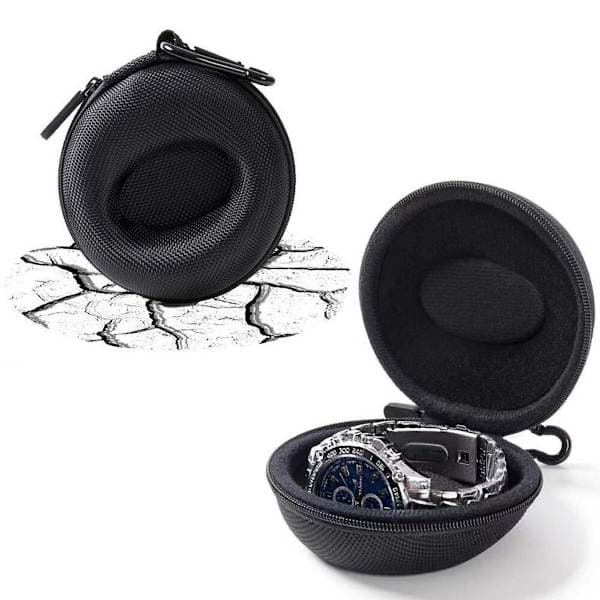 2-pack klocklåda - 10*10*5 cm - Förvaringslåda för klocka/smartwatch på resan