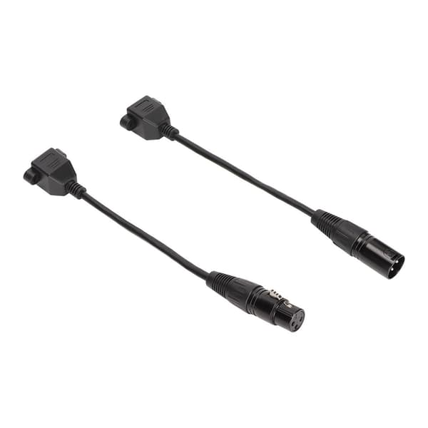 2 stk XLR3 til RJ45-kabel 3-pinners Plug and Play XLR-hunn KLB