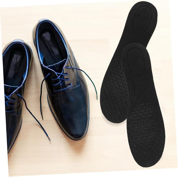 Removable Heel Lift Inserts 4cm Multi-Layer Insoles Shock Absorbing Height Increasing Pads